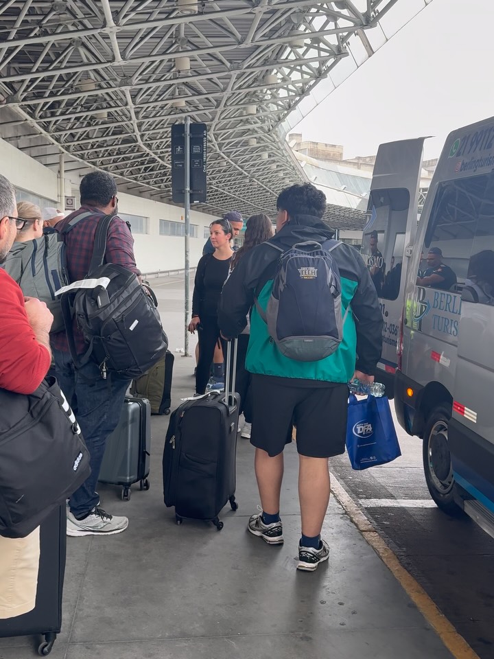 OSS Rio Tour 2026 travelers arriving in Rio de Janeiro